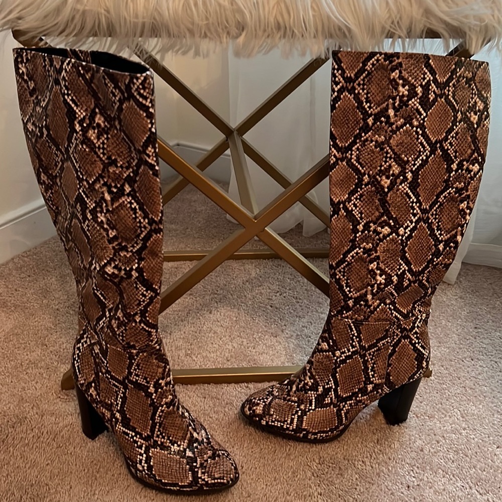 Python print mid calf boots